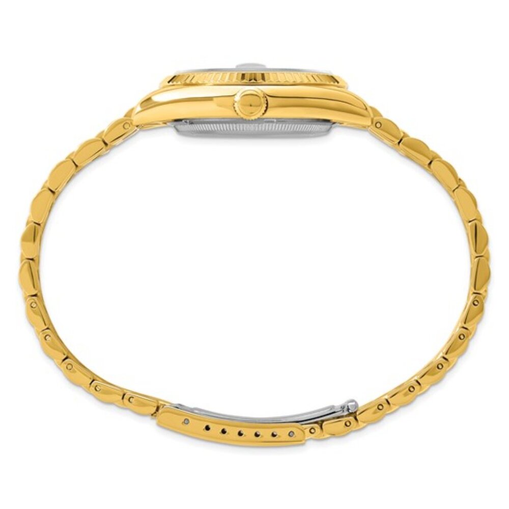 Charles Hubert Men's Gold Tone Watch - IP-Plated Stainless Steel - Date - 35mm - Picture 2 of 4
